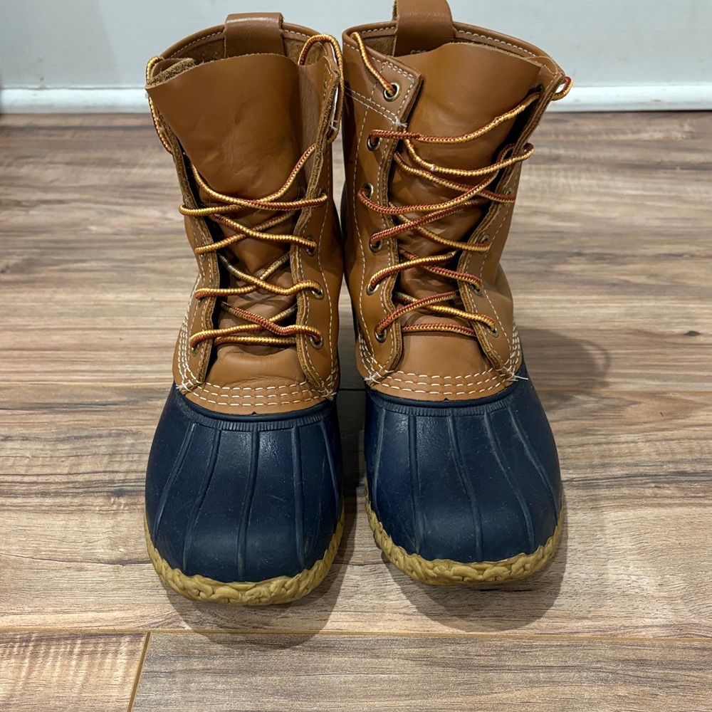 L.L. Bean Women's Brown and Black Winter Boots